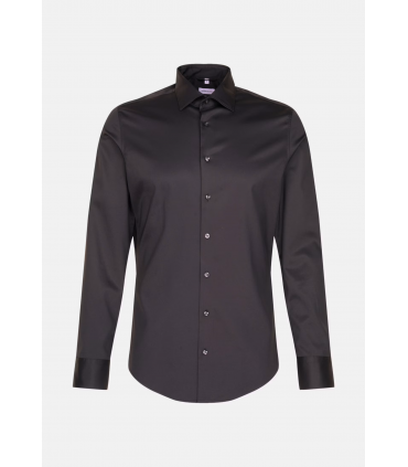 Chemise ml uni seidensticker 39noir