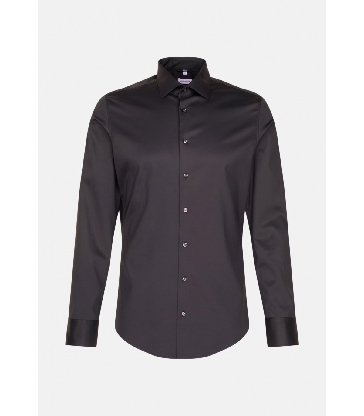 Chemise ml uni seidensticker 39noir