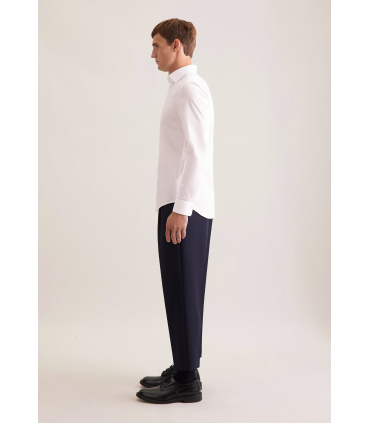 Chemise ml uni seidensticker 02ecru