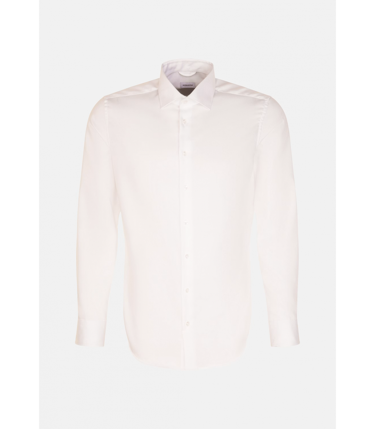 Chemise ml uni seidensticker 02ecru
