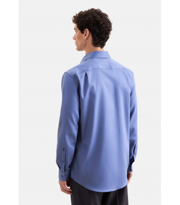 Chemise ml uni seidensticker 15jean