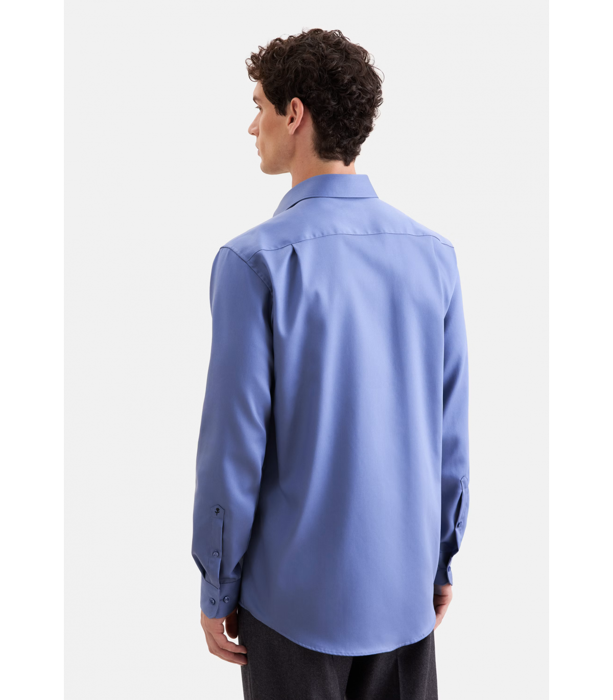 Chemise ml uni seidensticker 15jean