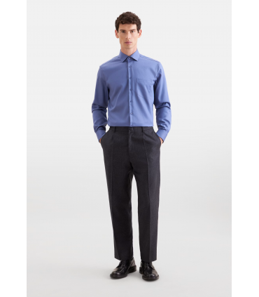 Chemise ml uni seidensticker 15jean