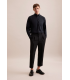Chemise ml uni seidensticker 39noir