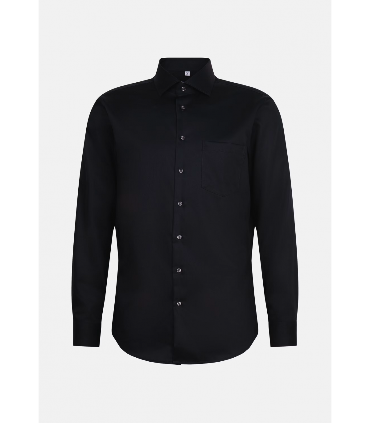 Chemise ml uni seidensticker 39noir