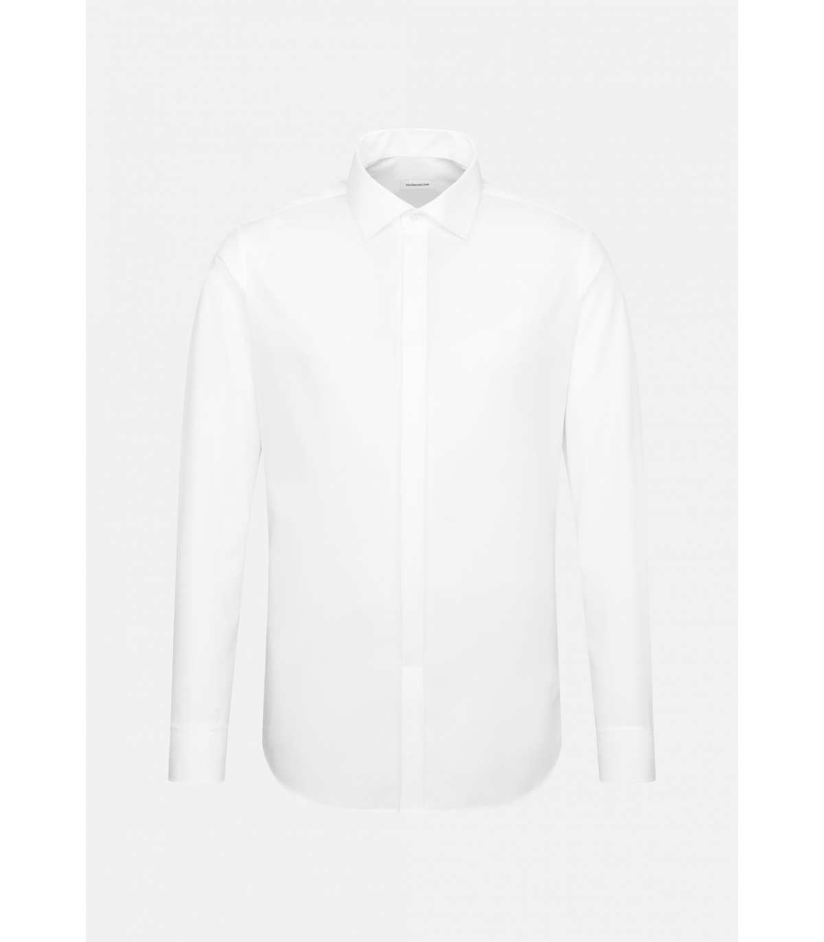 Chemise ml uni seidensticker 01blanc