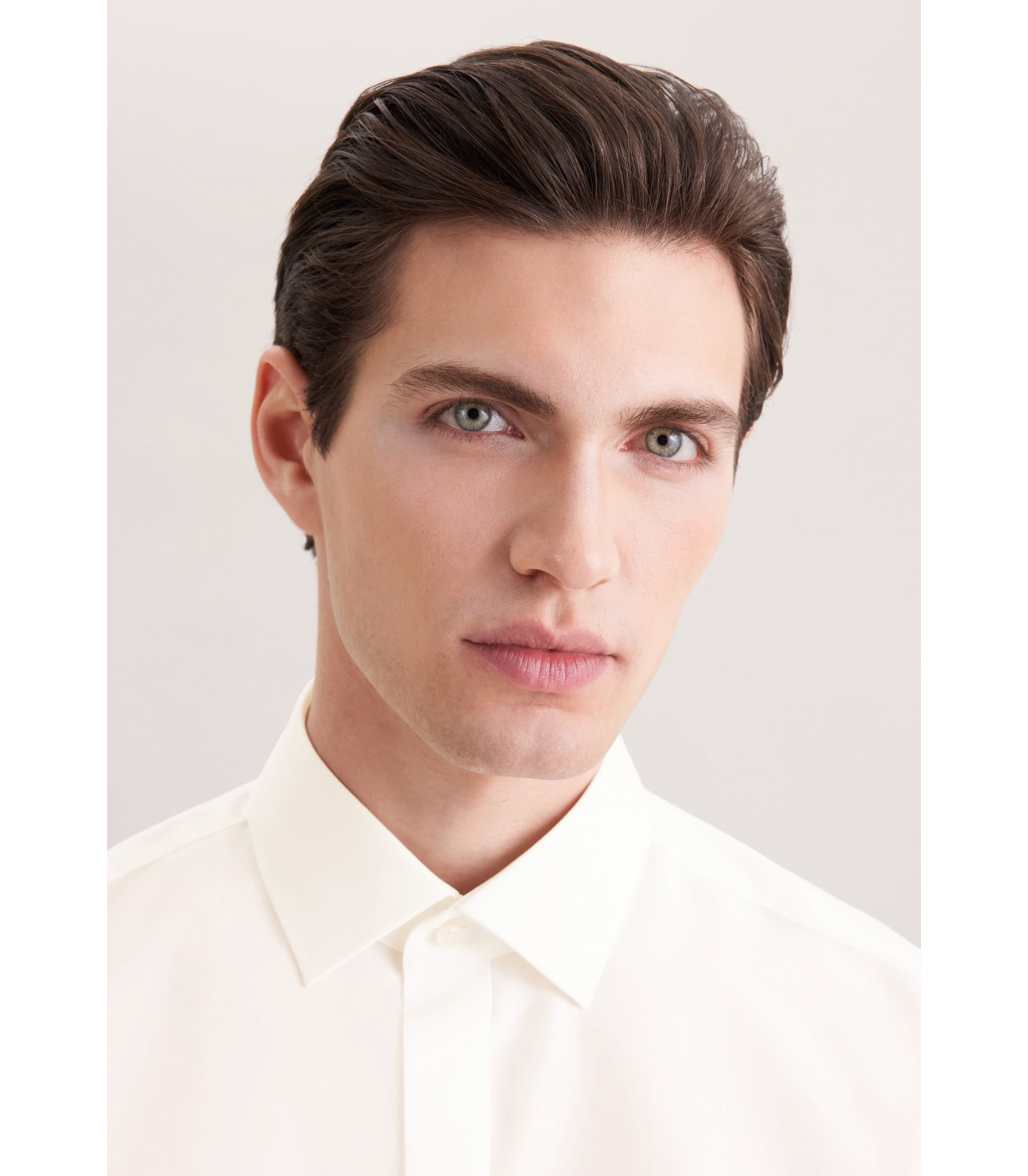 Chemise ml uni seidensticker 21ecru