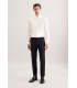 Chemise ml uni seidensticker 21ecru