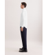 Chemise ml uni seidensticker 01blanc