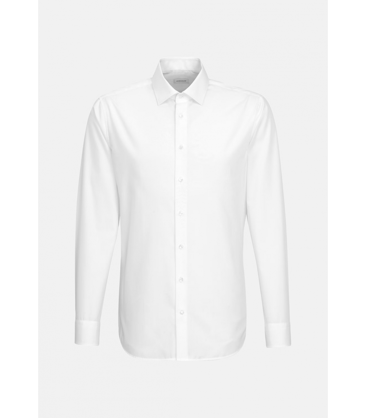 Chemise ml uni seidensticker 01blanc