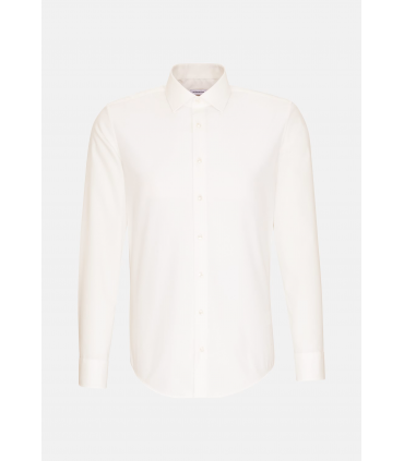 Chemise ml uni seidensticker 21ecru