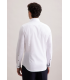 Chemise ml uni seidensticker 01blanc