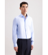 Chemise ml uni seidensticker 11bleu