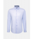 Chemise ml uni seidensticker 11bleu