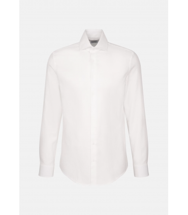 Chemise ml uni seidensticker 01blanc