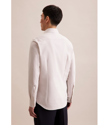 Chemise ml uni seidensticker 06sand