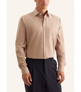 Chemise ml uni seidensticker 23beige