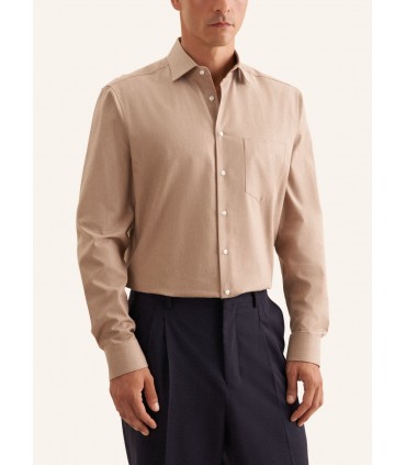 Chemise ml uni seidensticker 23beige