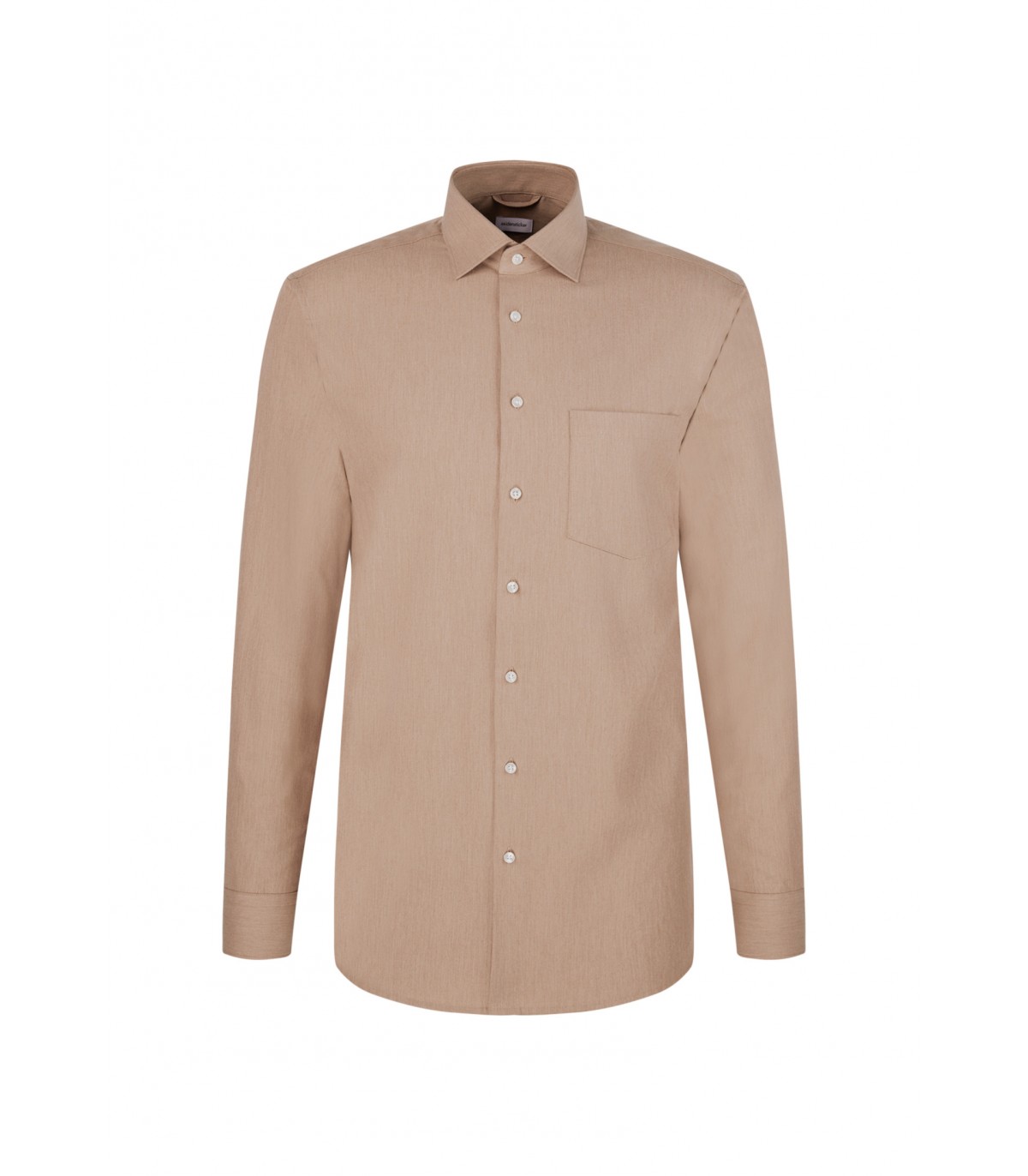 Chemise ml uni seidensticker 23beige