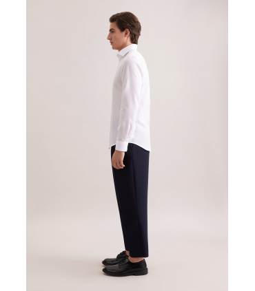Chemise ml uni seidensticker 01white