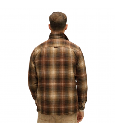 Chemise ml superdry b9cbrown