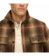 Chemise ml superdry b9cbrown