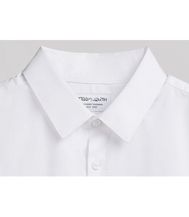 Chemise ml teddy smith 202blanc