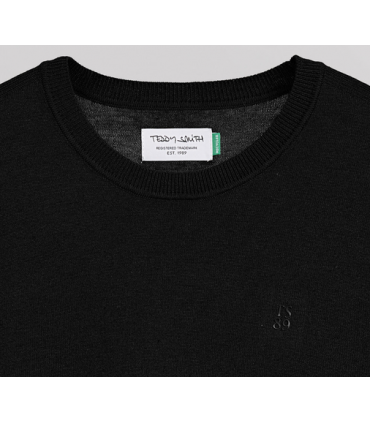 Pull col rond teddy smith 171noir