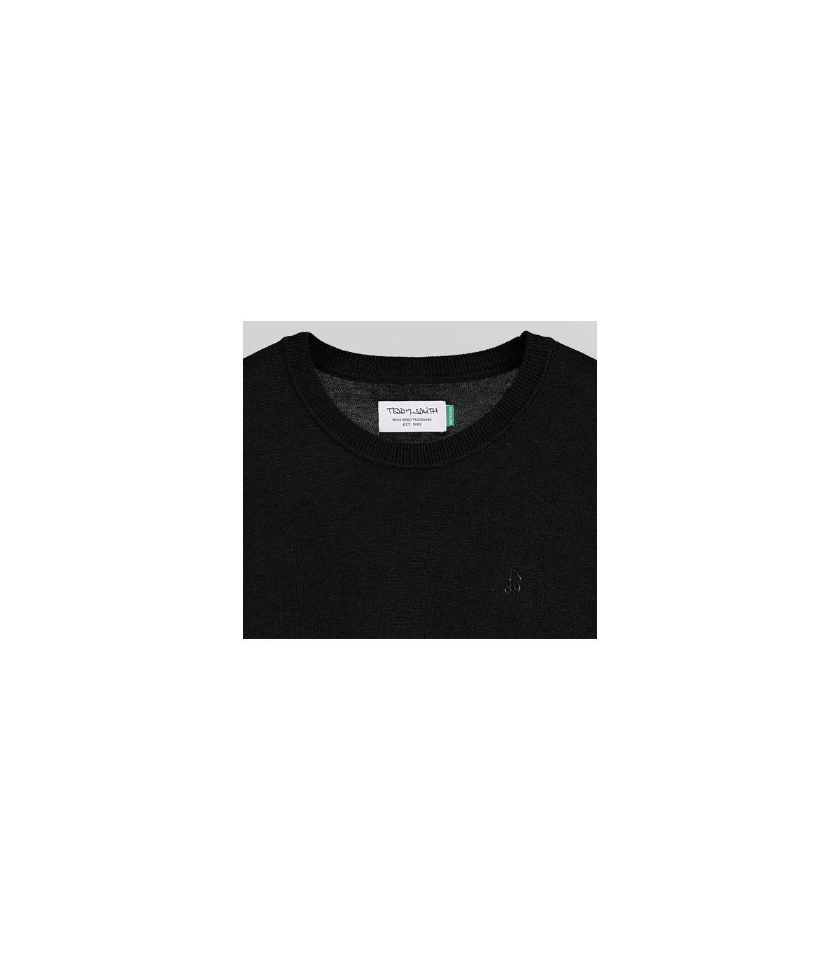 Pull col rond teddy smith 171noir