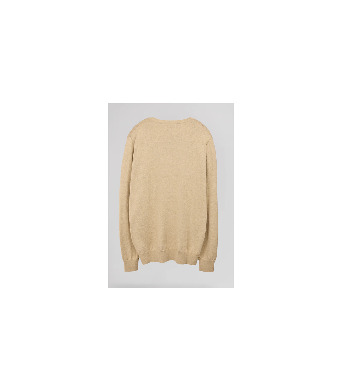 Pull col rond teddy smith 268abeige