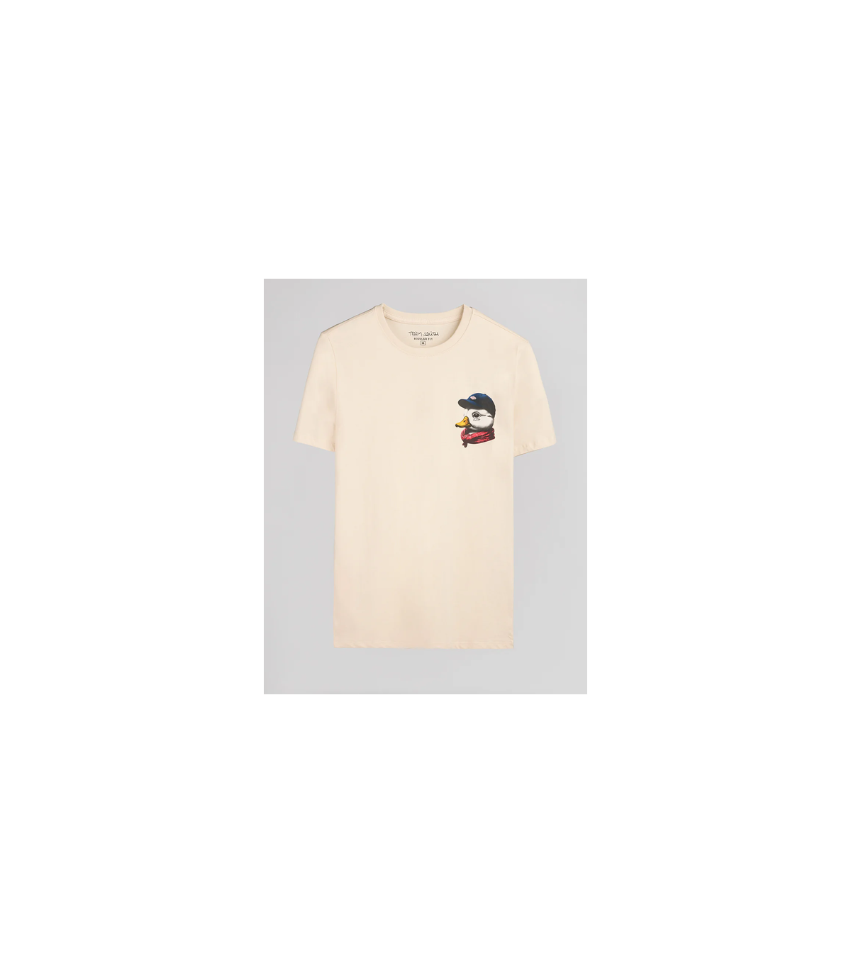 Tee shirt mc teddy smith 230cream
