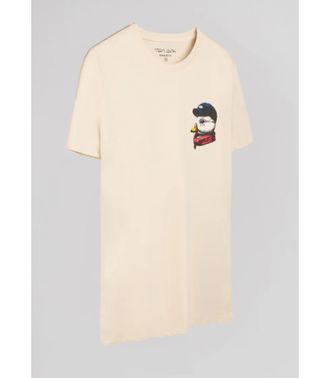 Tee shirt mc teddy smith 230cream