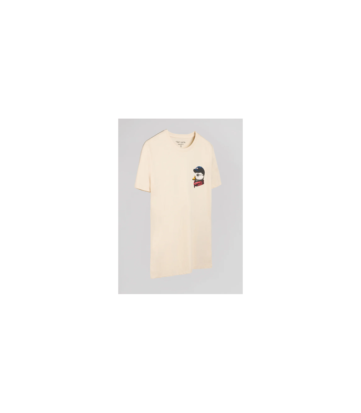 Tee shirt mc teddy smith 230cream
