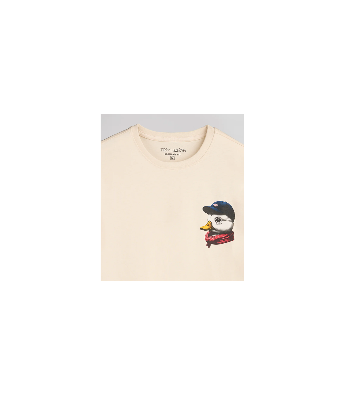 Tee shirt mc teddy smith 230cream