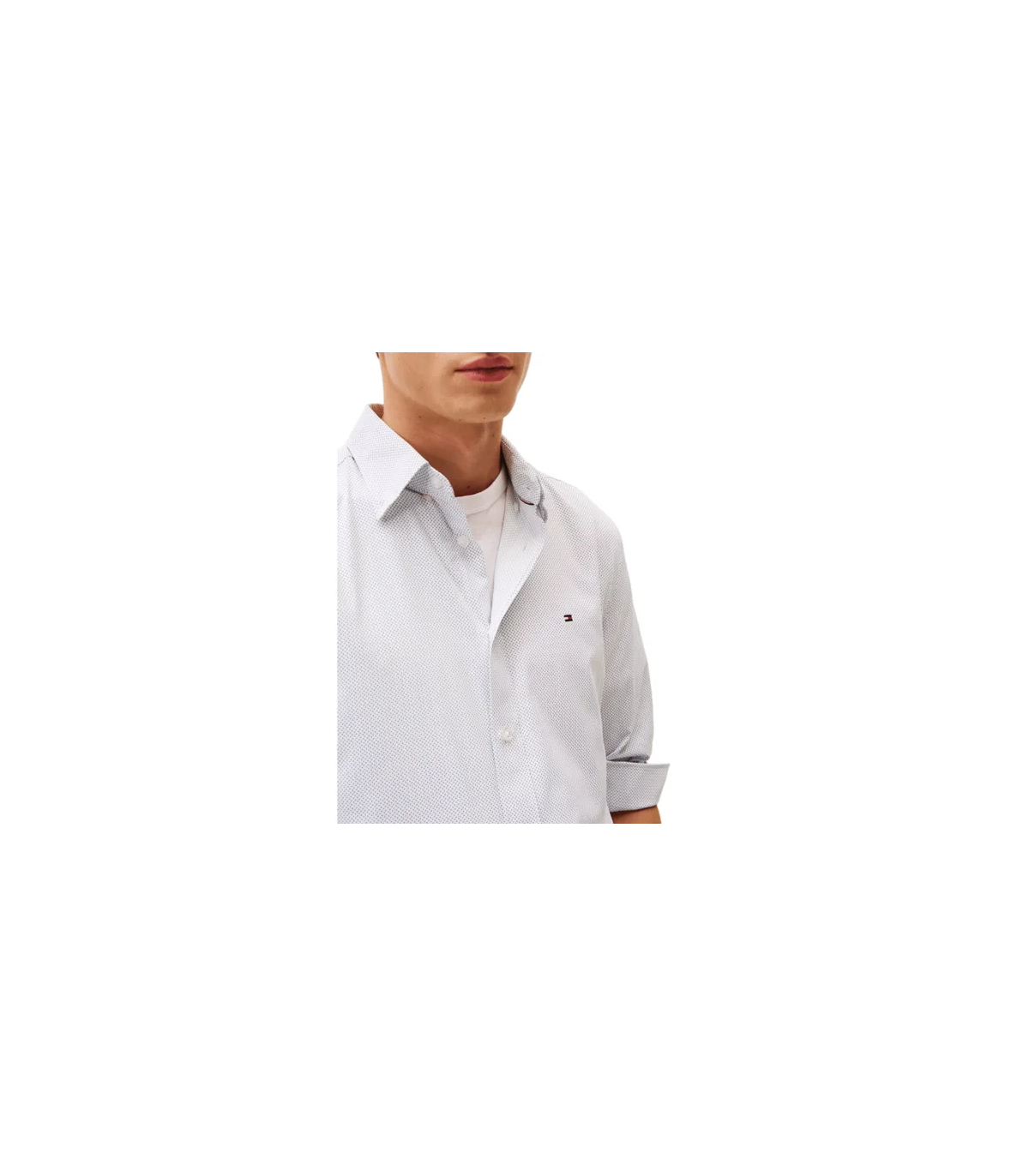 Chemise ml tommy menswear 0k4white
