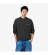 Pull col rond lacoste 050-bitume