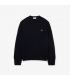 Pull col rond lacoste 166-marine