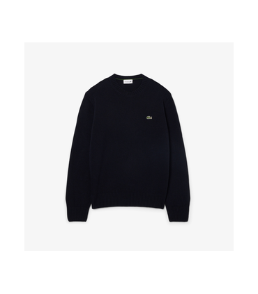 Pull col rond lacoste 166-marine