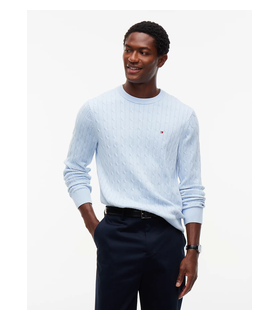 Pull col rond tommy menswear c1oskyblue
