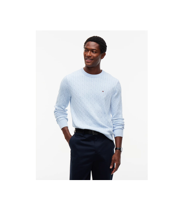 Pull col rond tommy menswear c1oskyblue