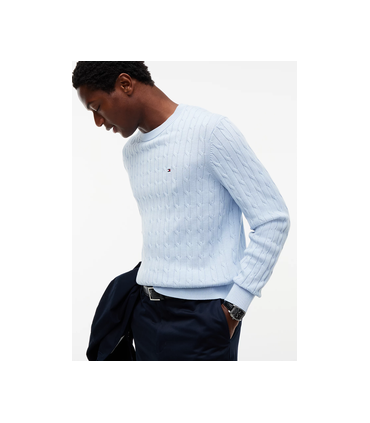 Pull col rond tommy menswear c1oskyblue