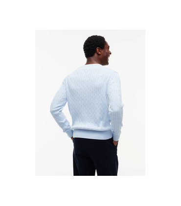 Pull col rond tommy menswear c1oskyblue