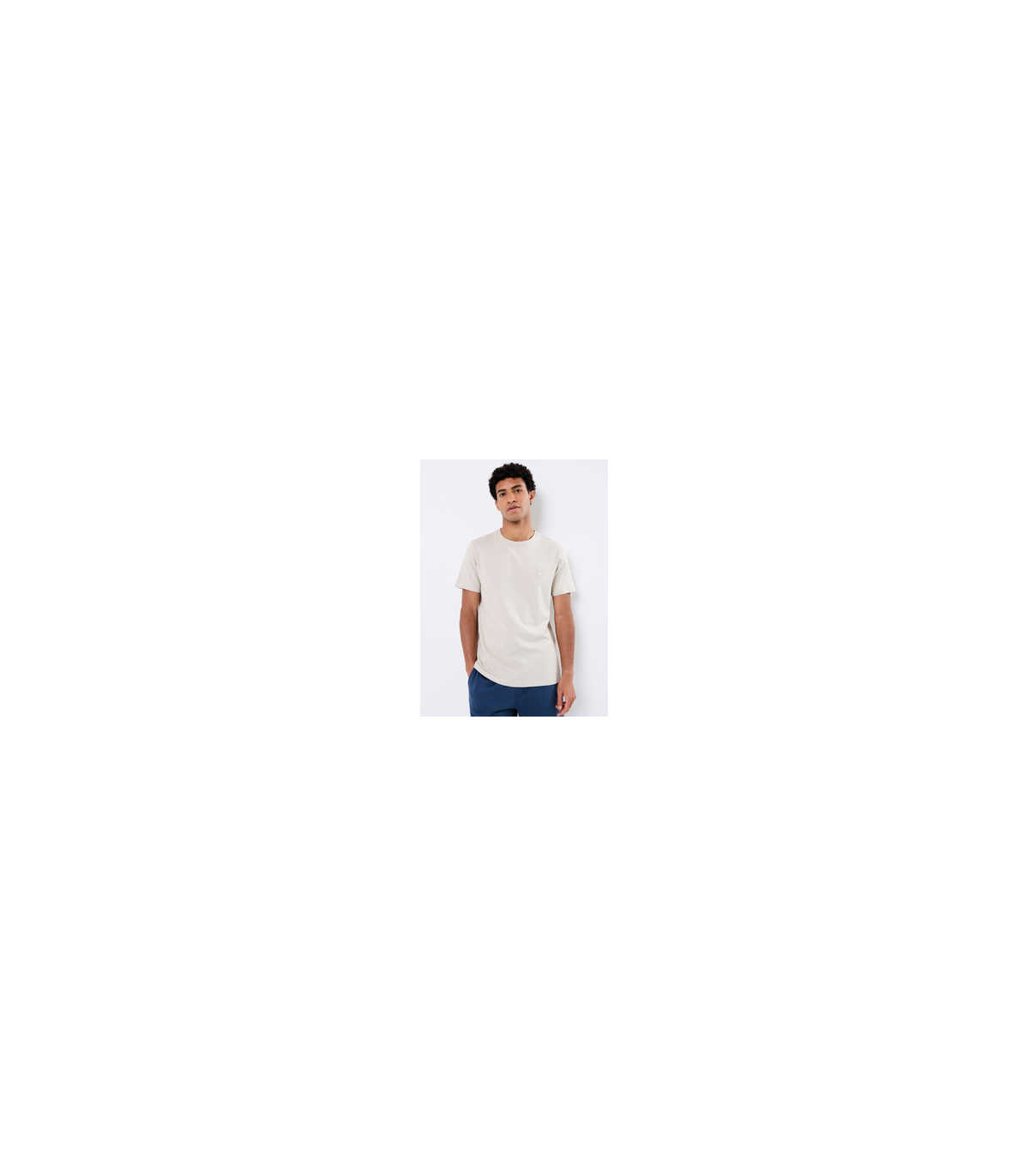 Tee shirt mc boss orange 271lightbeige