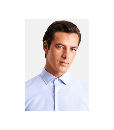 Chemise ml uni seidensticker 11ciel