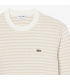 Pull col rond lacoste wl6-poudre