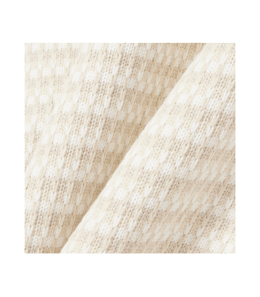 Pull col rond lacoste wl6-poudre