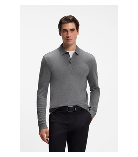 Polo ml boss black 030medgrey