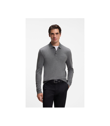 Polo ml boss black 030medgrey