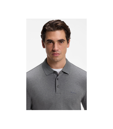 Polo ml boss black 030medgrey