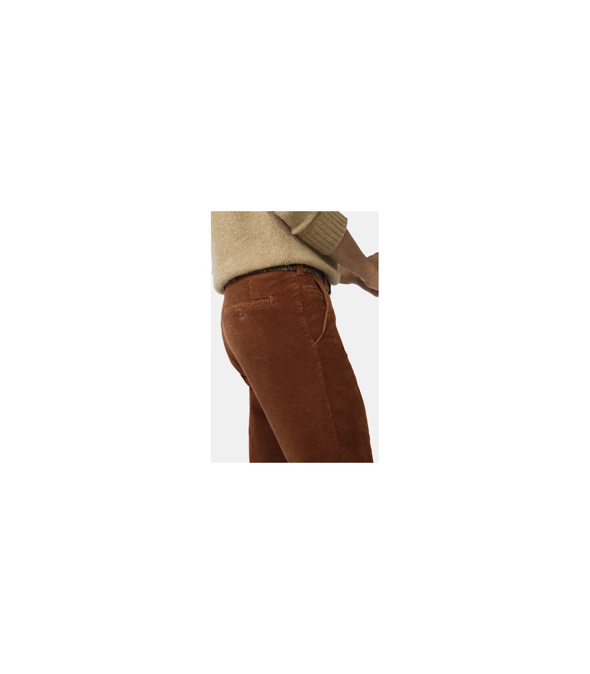 Pantalon city meyer 46rouille